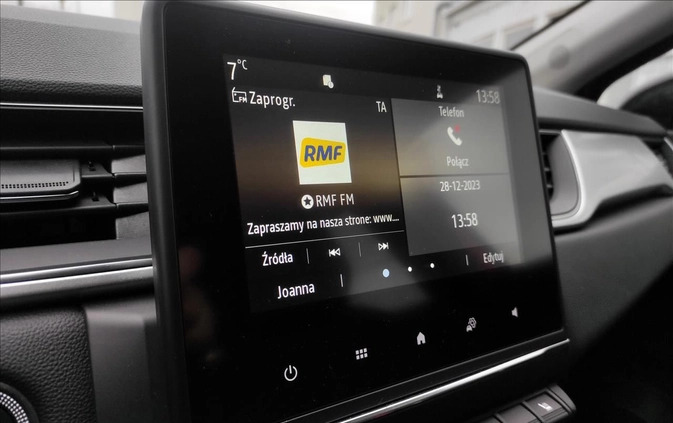 Renault Captur cena 97500 przebieg: 8297, rok produkcji 2022 z Ińsko małe 154